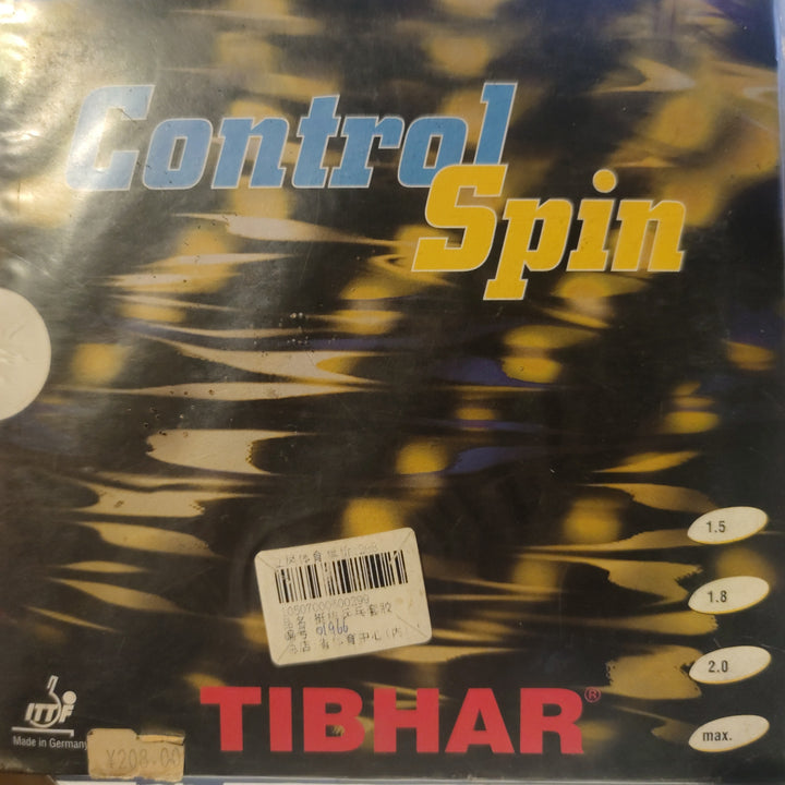 Tibhar Control Spin Table Tennis Rubber