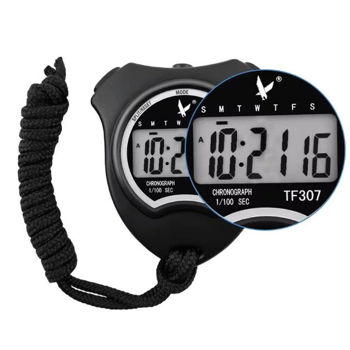 LEAP Handheld Stopwatch Light Weight Outdoor Indoor Sports Timer TF307