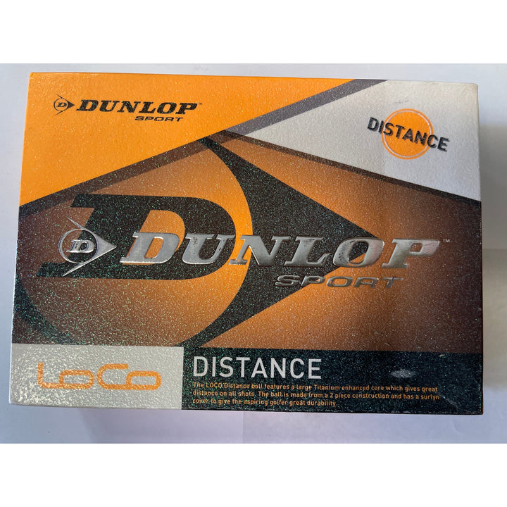 DUNLOP LOCO DISTANCE Golf ball （3 PCS PER BOX）