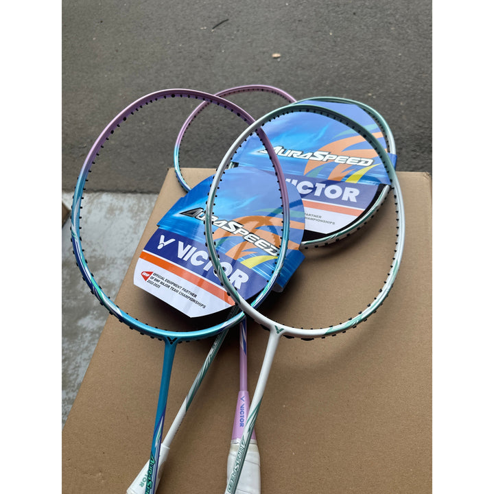 Victor AuraSpeed 9 Badminton Racket with High tension 2 colors