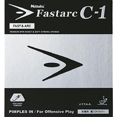 Nitaku Table Tennis Rubber Fastark C1 Soft Back 2.0mm