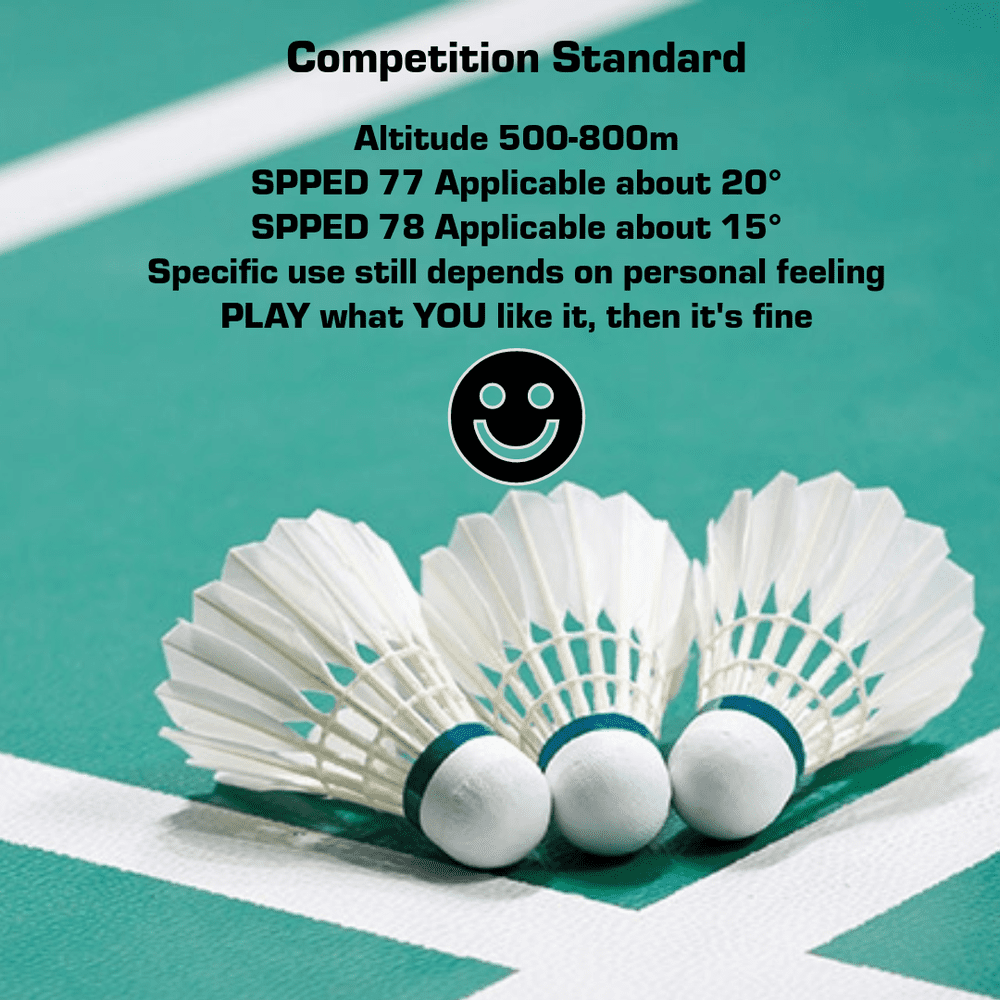 SPPHONEIX SP110 Badminton Shuttlecocks CiGu Duck Feather (Tournament LEVEL)