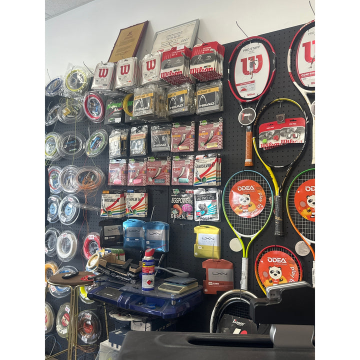 TENNIS Stringing Service(Buy tennis string here)