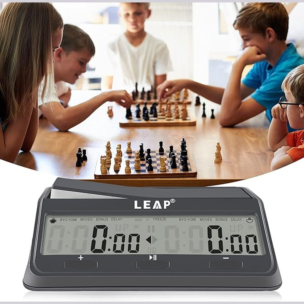 LEAP Chess Clock Digital Chess Timer Professional Chess Clock PQ9921