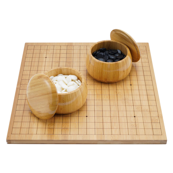 Chinese Weiqi Go Game Set WOOD Board