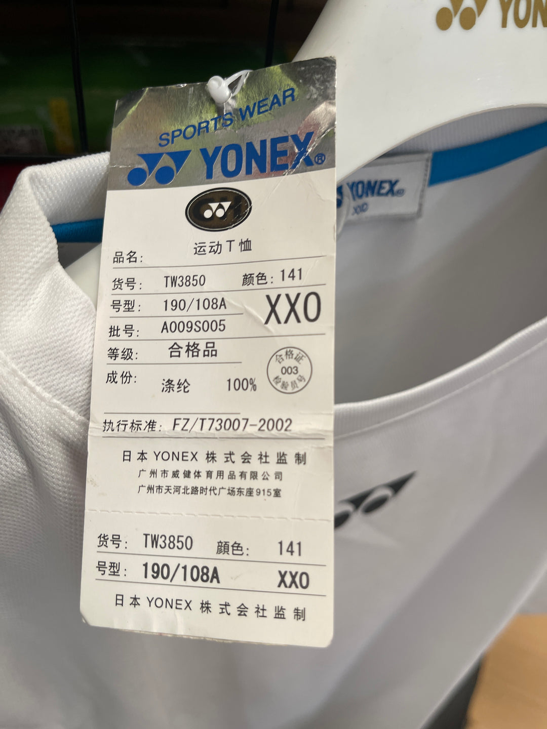 Yonex Sports Shirt T-Shirt White TW3850