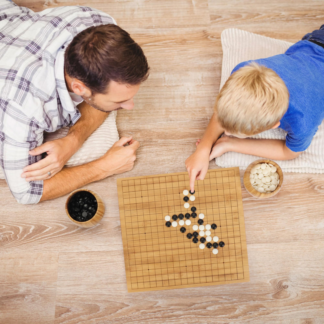 Chinese Weiqi Go Game Set WOOD Board