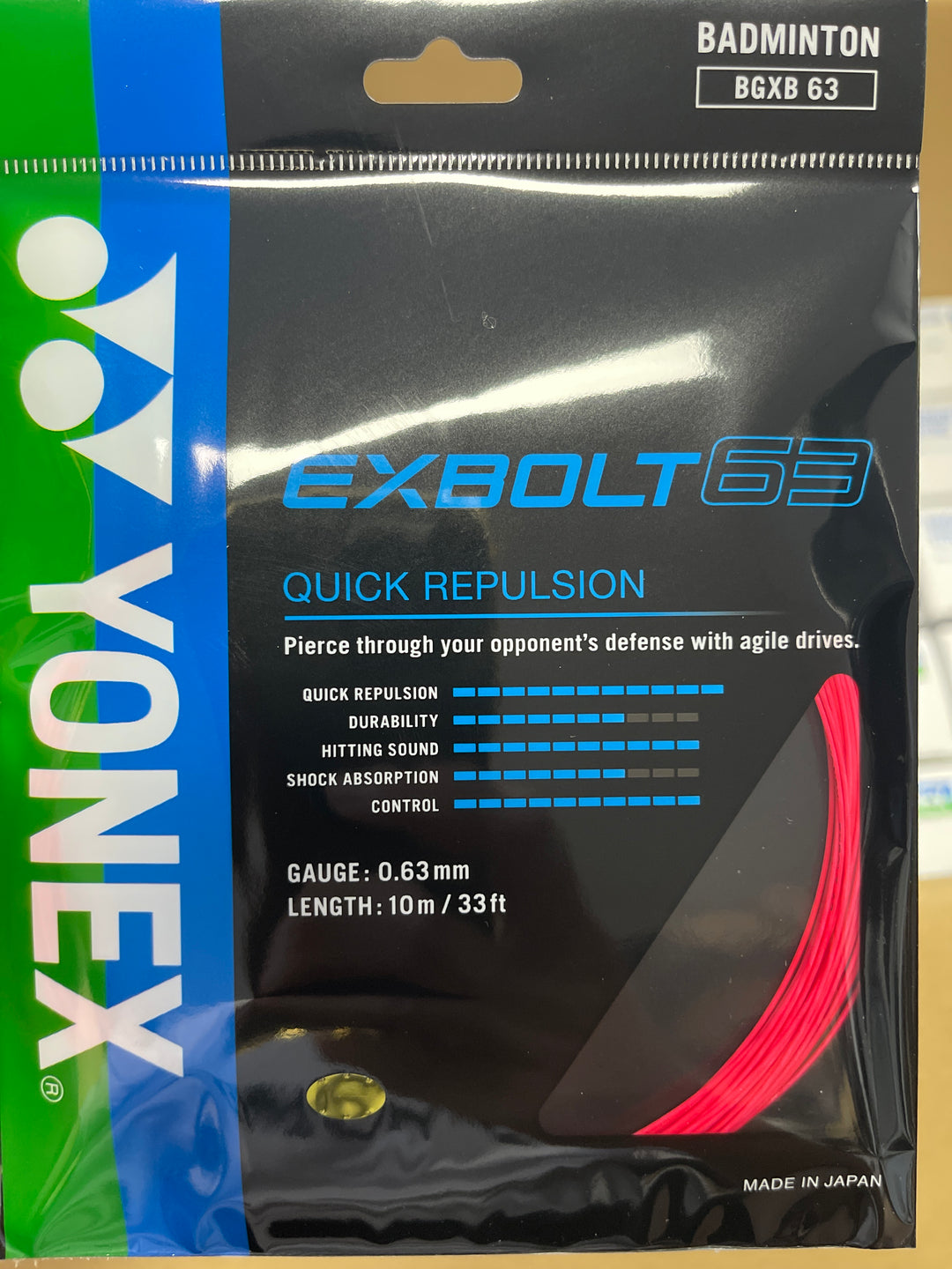 YONEX EXBOLT63 Badminton String