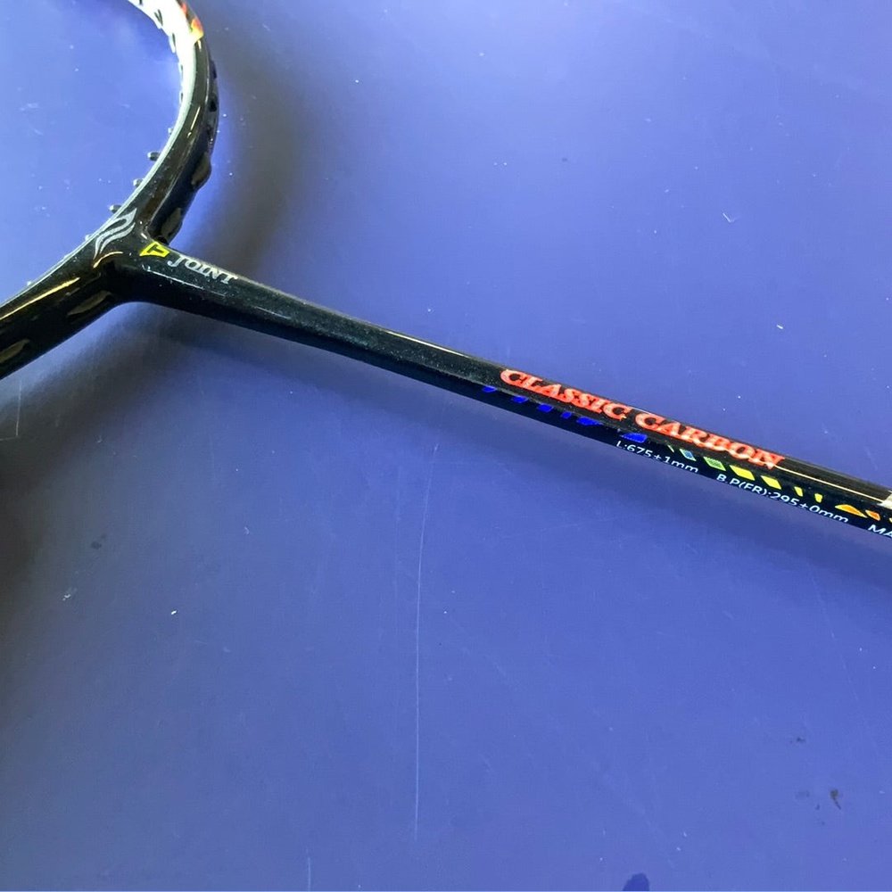 Bonny Classic Carbon Infinity ZD004 Badminton Racket 4U G4 295mm 32lbs max