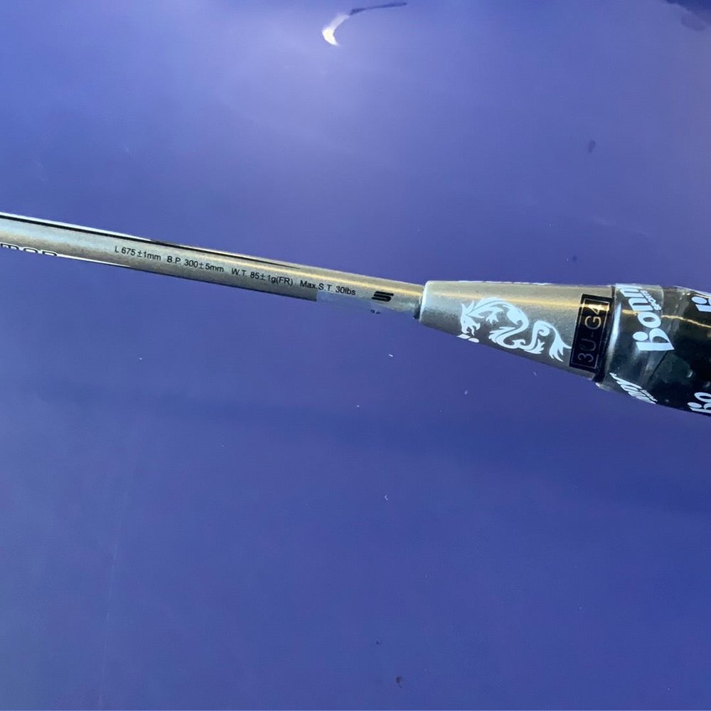 Bonny T1-armor Badminton Racket 3U G4 max 300mm 30lbs
