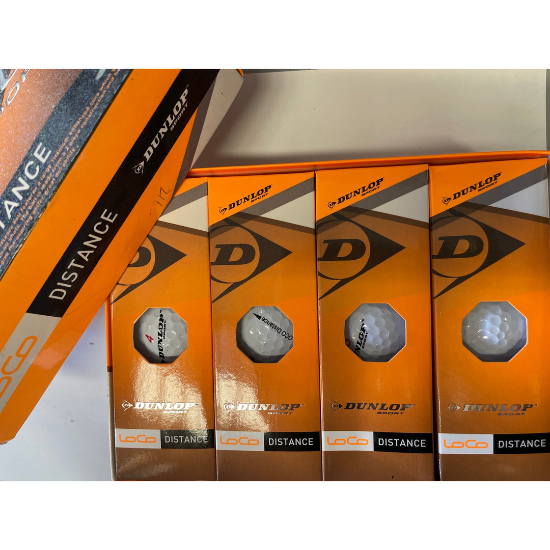 DUNLOP LOCO DISTANCE Golf ball （3 PCS PER BOX）