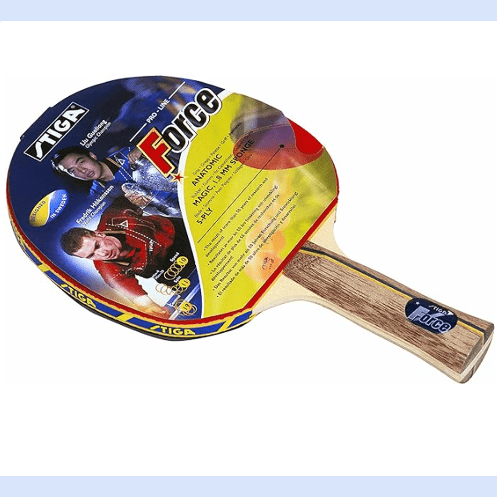 CLEARANCE SALE STIGA 1 STAR Table Tennis Bat 5 Layers Wooden （TRONIC/FORCE/TROPHY)