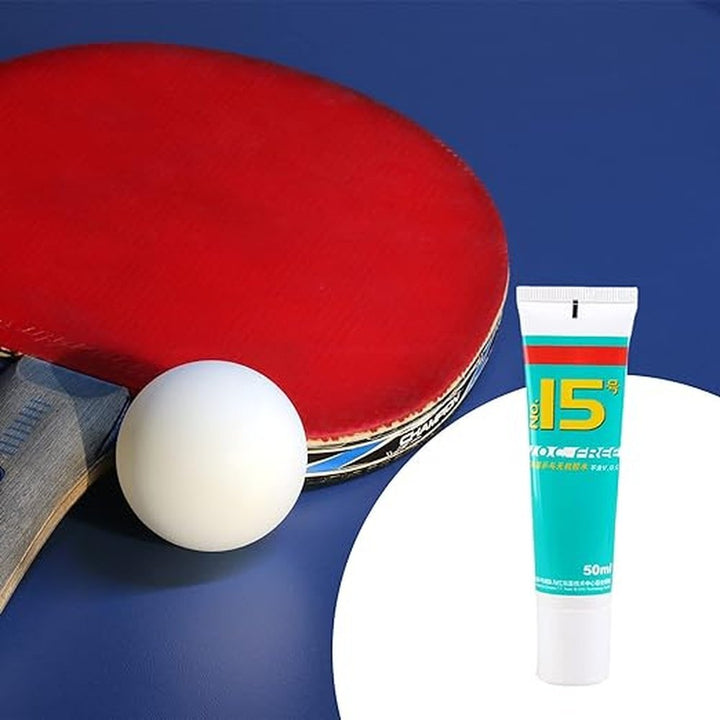 DHS NO.15 Table Tennis Glue with sponge (V.O.C Free） 50ml/98ml/500ml For Table Tennis Rubber With Racket