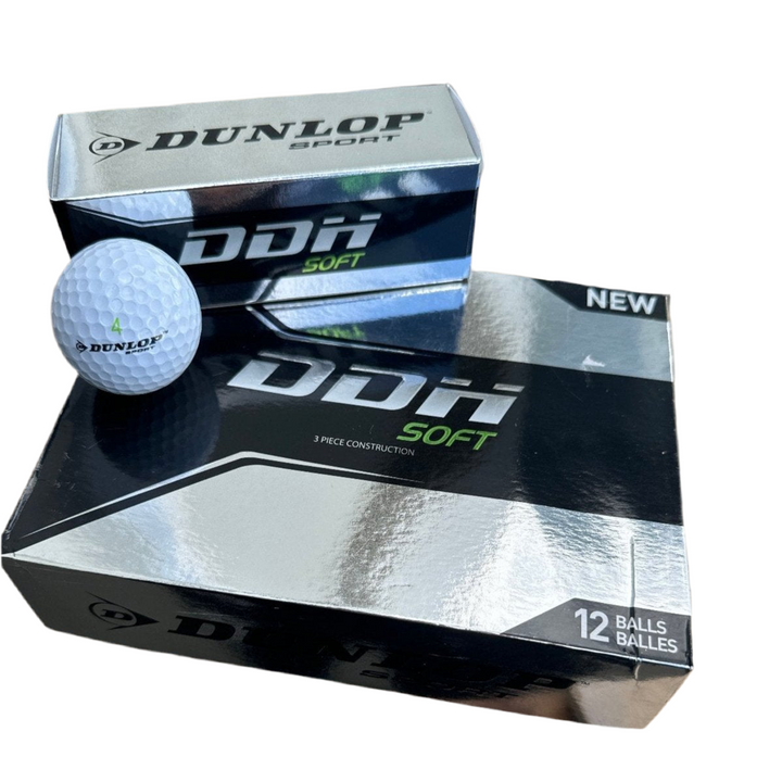 Dunlop DDH SOFT Golf Balls 3 Layers 12PCS