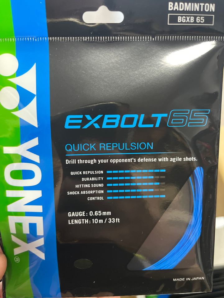 YONEX EXBOLT65 Badminton String