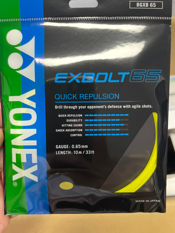 YONEX EXBOLT65 Badminton String