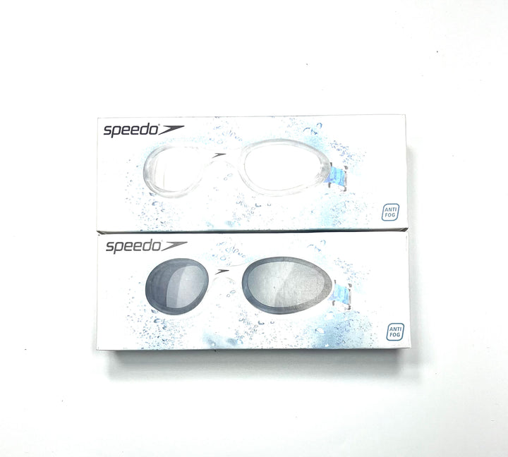 SPEEDO313011 Sports Swimming Goggles White(00) Deep Black(97)