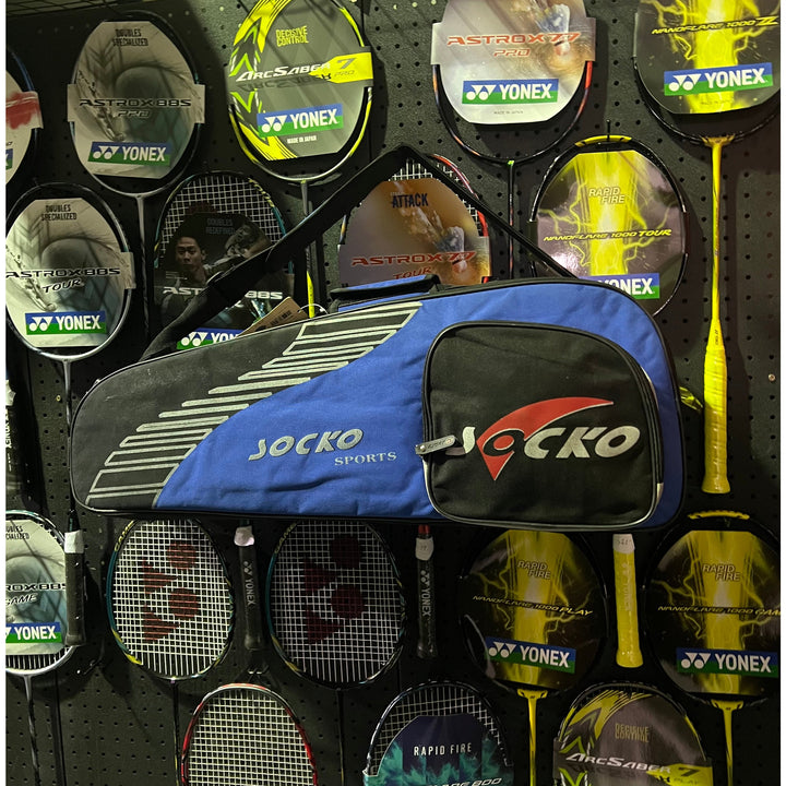 CLEARANCE SALE SOCKO Badminton Rackets Bag