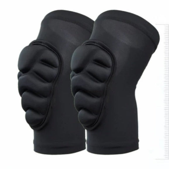 SPPHONEIX 2 Pcs Knee Padded  Ski Skate Snowboard Impact Knee Protector Gear