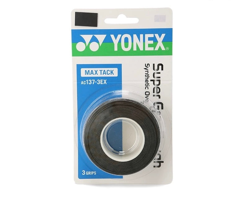 YONEX AC137-3EX SUPER GRAP TOUGH MAX TACK (3 wraps)