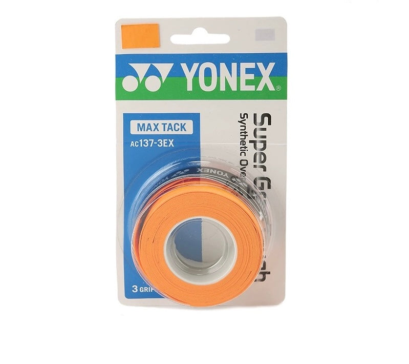 YONEX AC137-3EX SUPER GRAP TOUGH MAX TACK (3 wraps)