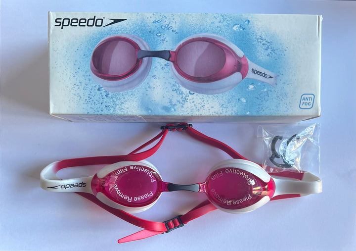 SPEEDO313007 Professional Competition Swimming Goggles Pink(37)