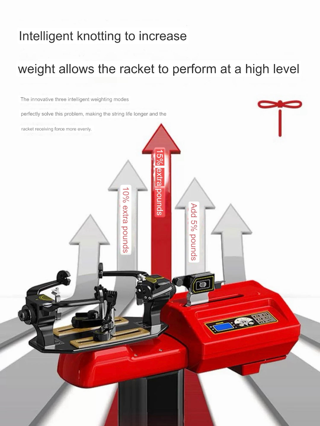 SIBOASI Auto Electric Stringing Machine SS-S6 (Tennis and Badminton)