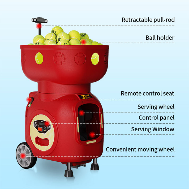 SIBOASI Automatic Tennis Ball Machine T3