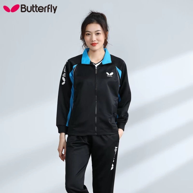 Butterfly Unisex Long-Sleeve Ping Pong Jacket & Sportswear Set WSW426