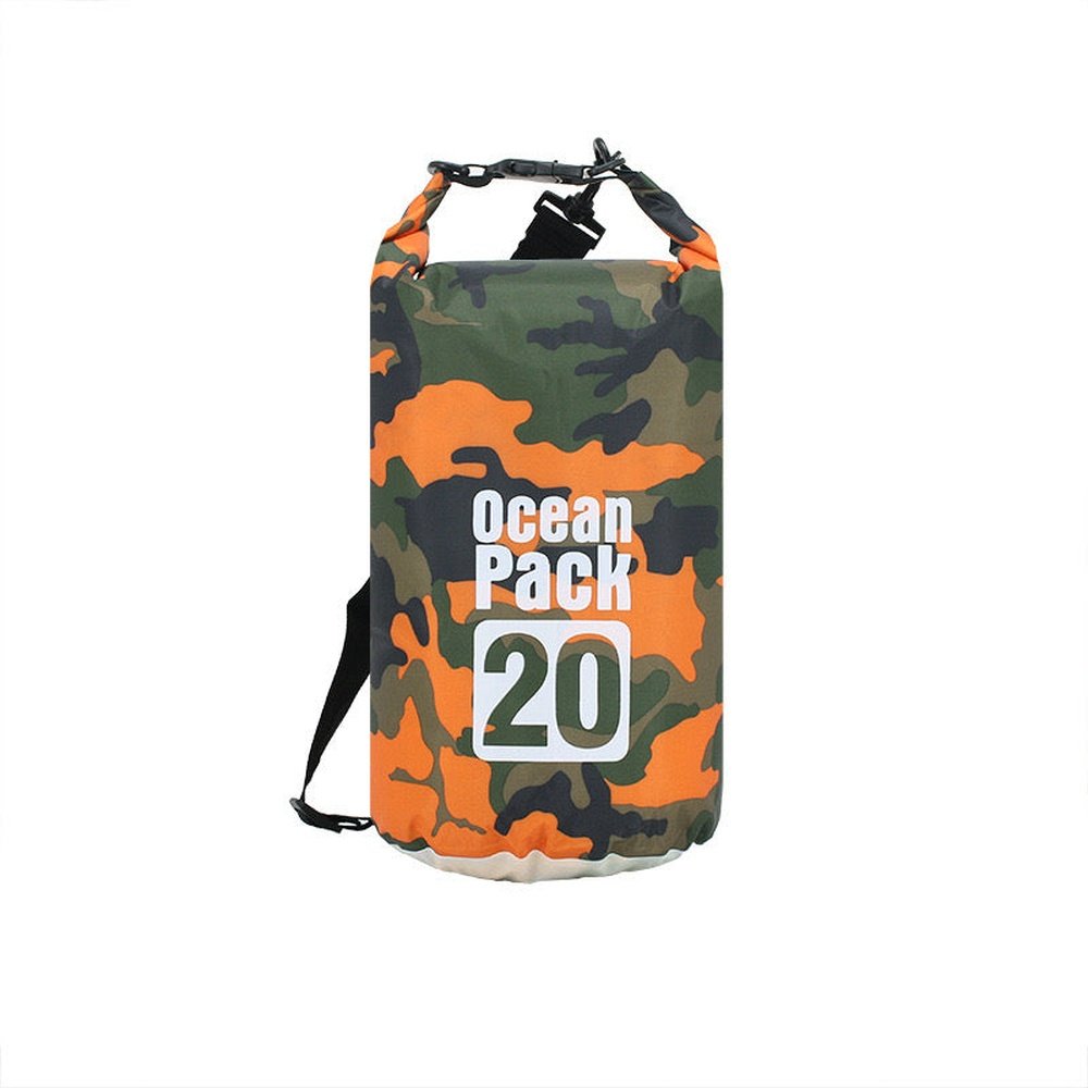 SPPHONEIX Camouflage  3L,5L,10L,20L PVC Waterproof Dry Bag Sack Floating Boating Kayaking Camping