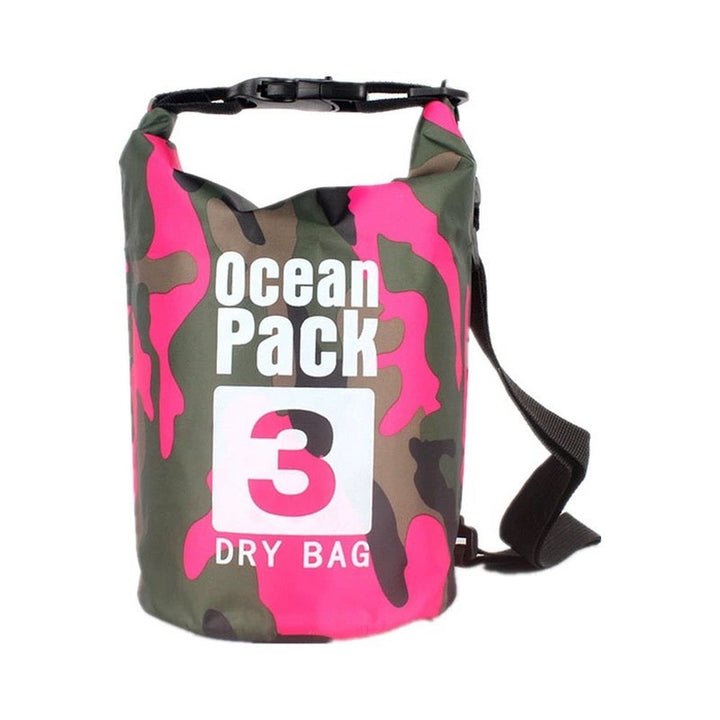 SPPHONEIX Camouflage  3L,5L,10L,20L PVC Waterproof Dry Bag Sack Floating Boating Kayaking Camping