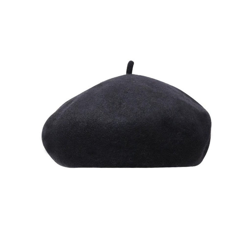 Wool French Beret Newsboy Hat Cap Winter Warm