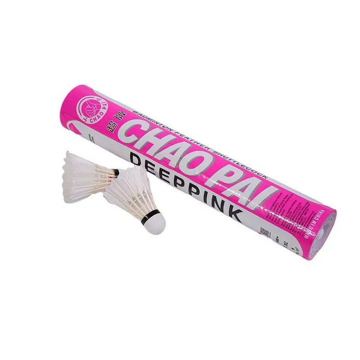 CHAOPAI Pink Badminton Shuttlecock