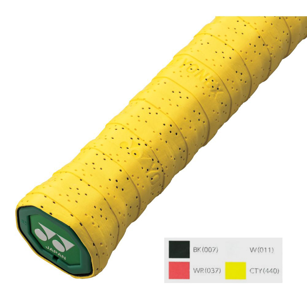 YONEX AC138-3EX Mesh Grap(3 wraps)Perforated Surface and High Absorbency  Grip Tape