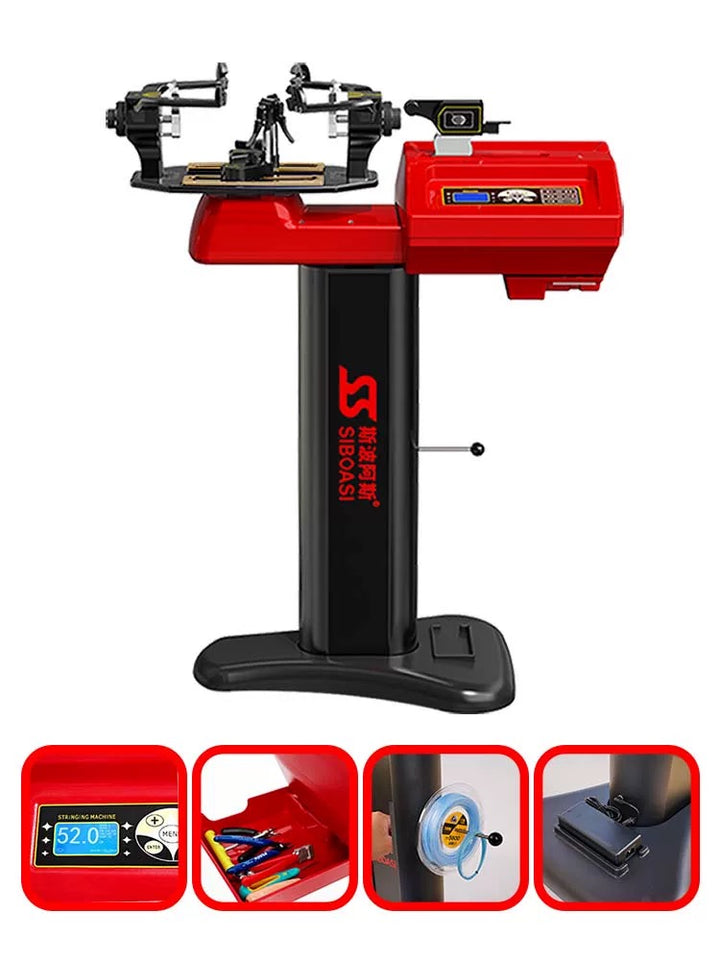 SIBOASI Auto Electric Stringing Machine SS-S6 (Tennis and Badminton)