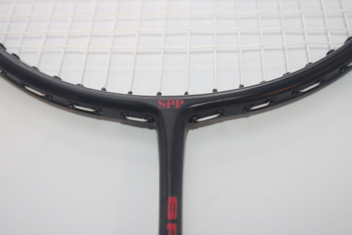 SPP 2 Player Strung Badminton Rackets Set SPP-OG Shaft Graphite with a Free Full Cover