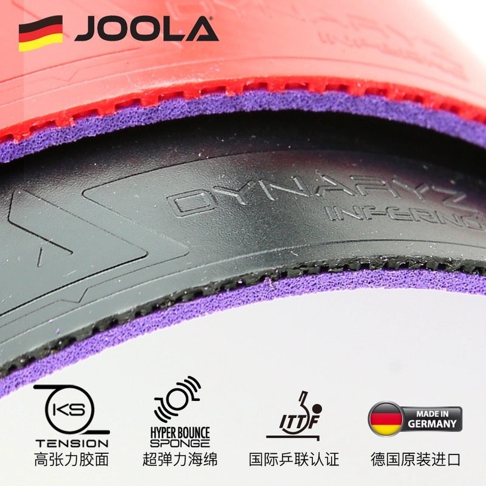 JOOLA Dynaryz Inferno,ZGX,ZGR,AGR,ACC,CMD table tennis rubber