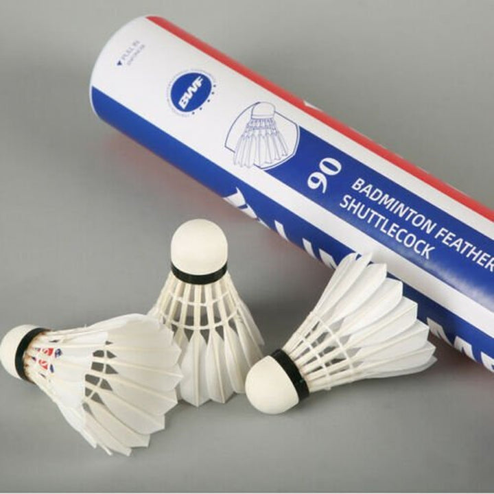 LINGMEI 90 PRO Badminton Shuttlecocks for Social Tournament TOP Class Goose Feather