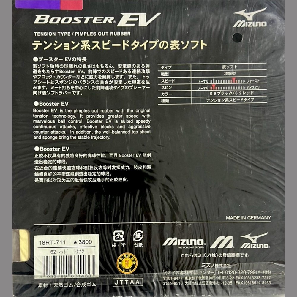 Mizuno Booster EV