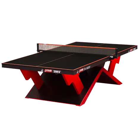 DHS Red Double Happiness W Series Table Tennis Table W1000