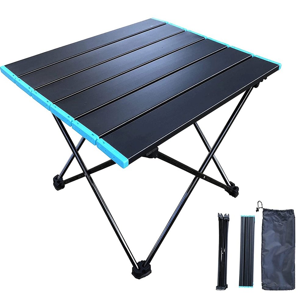Outdoor Camping Table Folding Portable Aluminium BBQ Desk Picnic Tables 3 Size AU