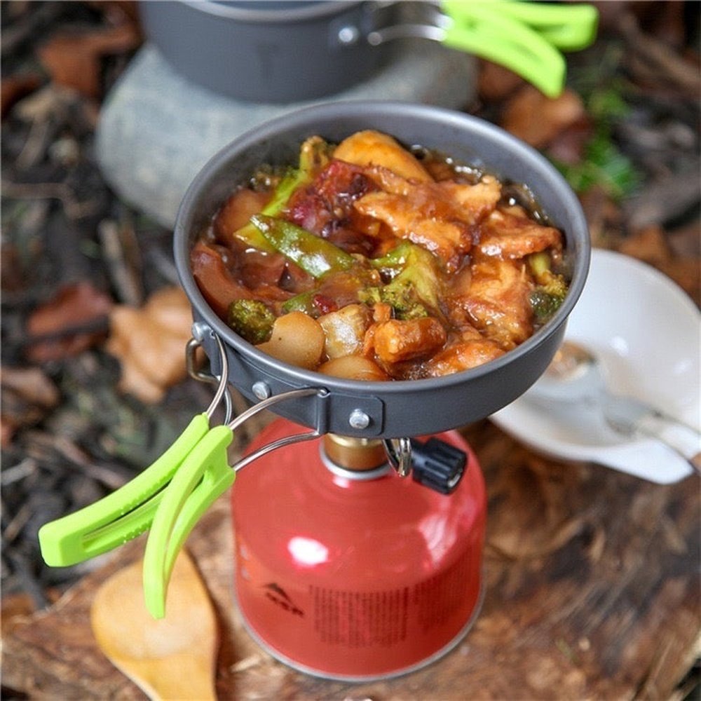 Portable Camping Cooking Set Outdoor WH-200 295g With Storage Bag