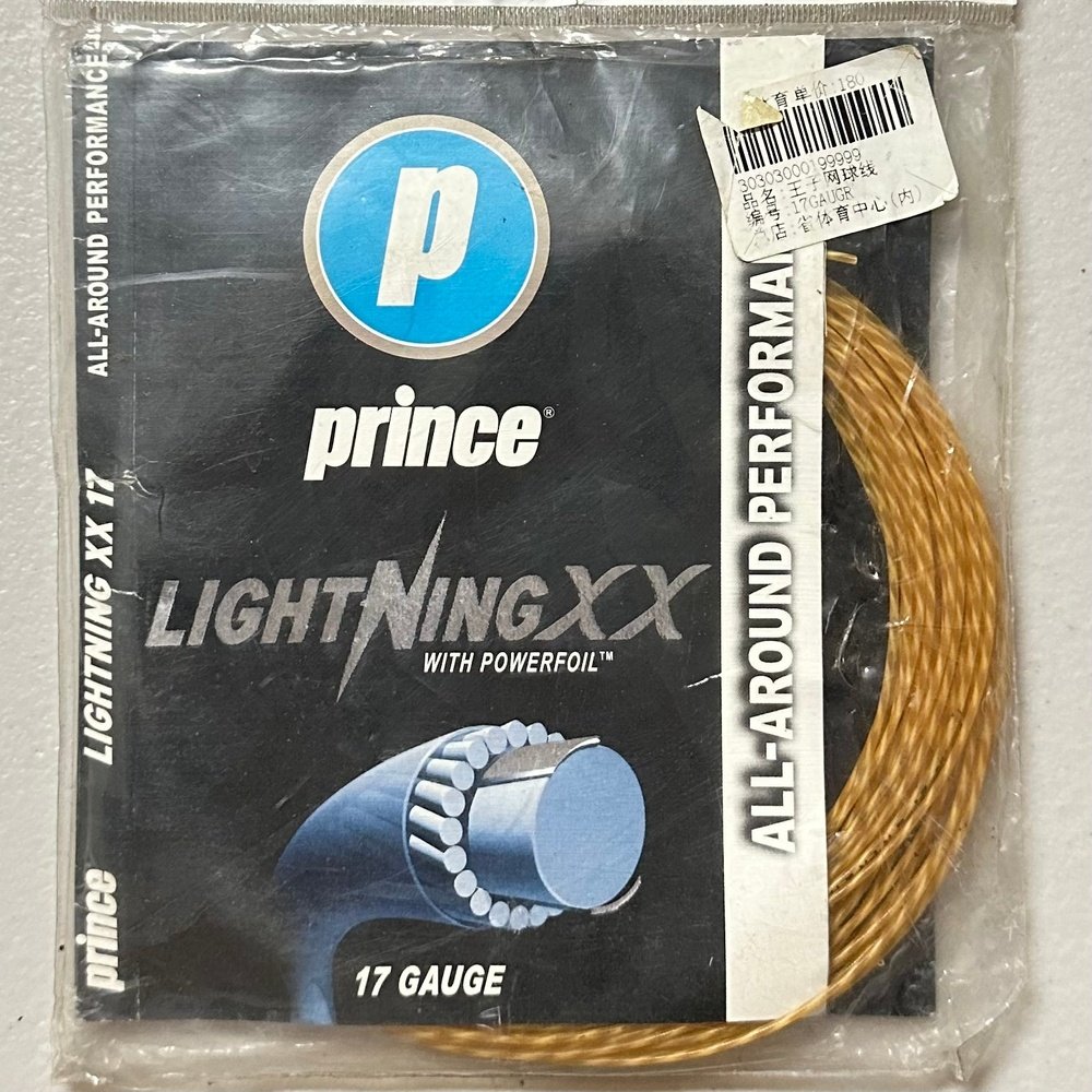 Prince SS Lightning 17 Transpare Tennis String