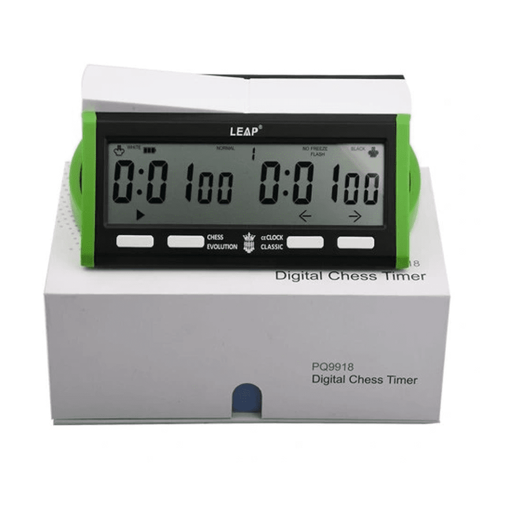 LEAP Chess Clock Digital Chess Timer Fide Approved Chess Clock PQ9918