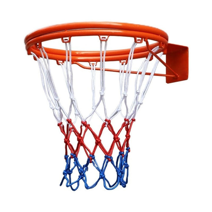 SPPHONEIX 2PCS Basketball Nets Durable Nylon Heavy Duty Standard 12 Loops Rim Hoop Mesh