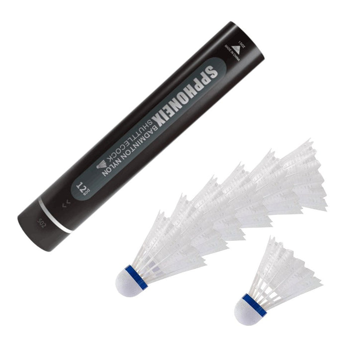 SPPHONEIX 502 Badminton shuttlecocks Shuttlecocks  (1 DOZ / 12PCS / 1TUBE)