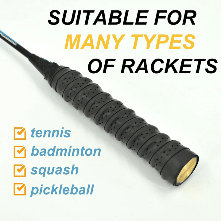 SPPHONEIX  Memory  EVA Keel Racket Grip Anti Slip Perforated Super Absorbent Tennis Overgrip Badminton Overgrip Pickleball Overgrip Various Sports Equipment Grip