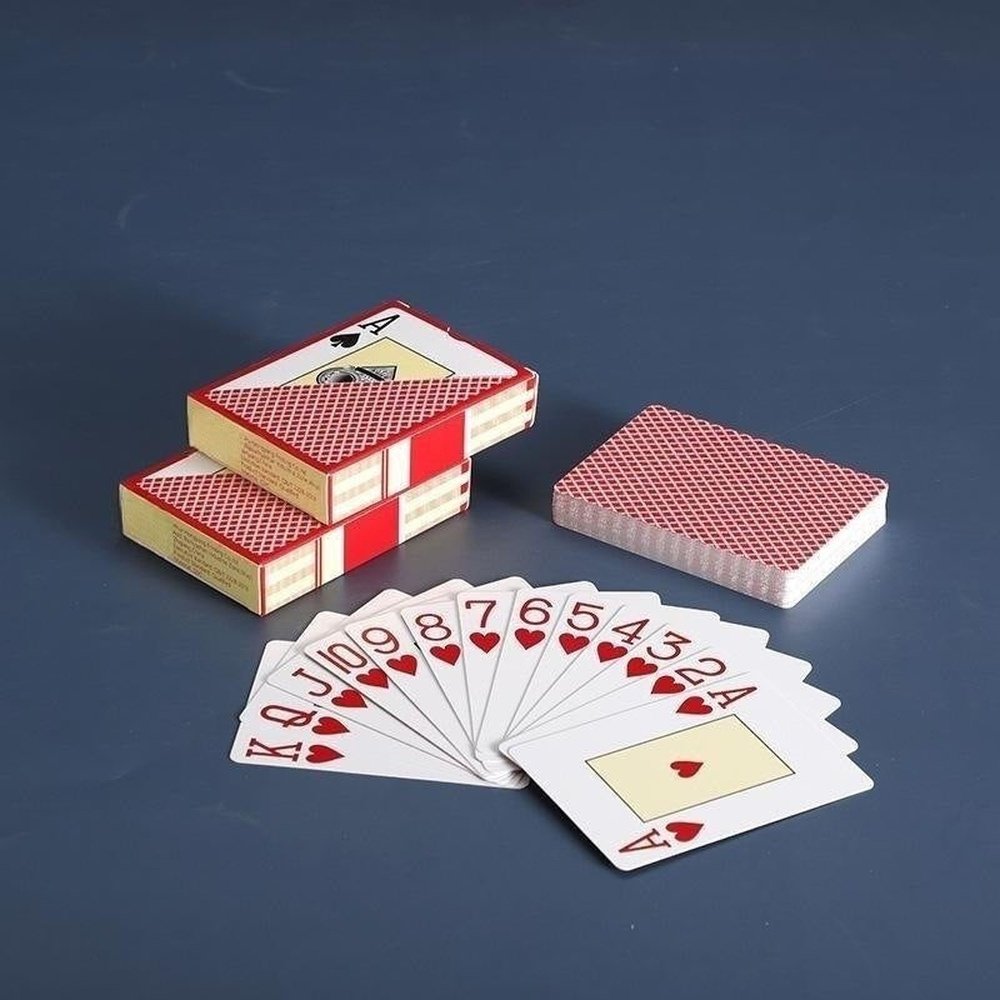 SPPHONEIX Texas Hold'em Plastic Playing Cards