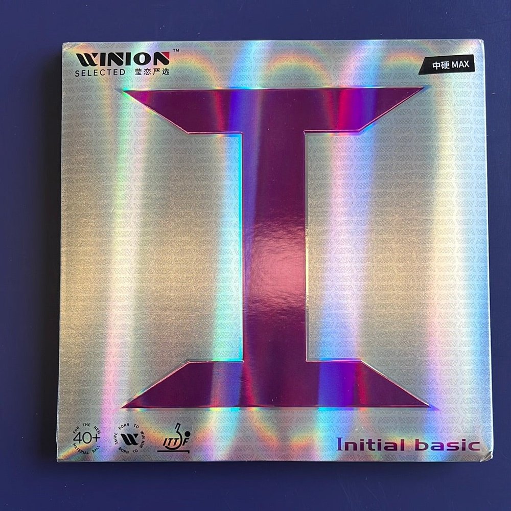 WINION Initial Basic Table Tennis Rubber (Cake Sponge）