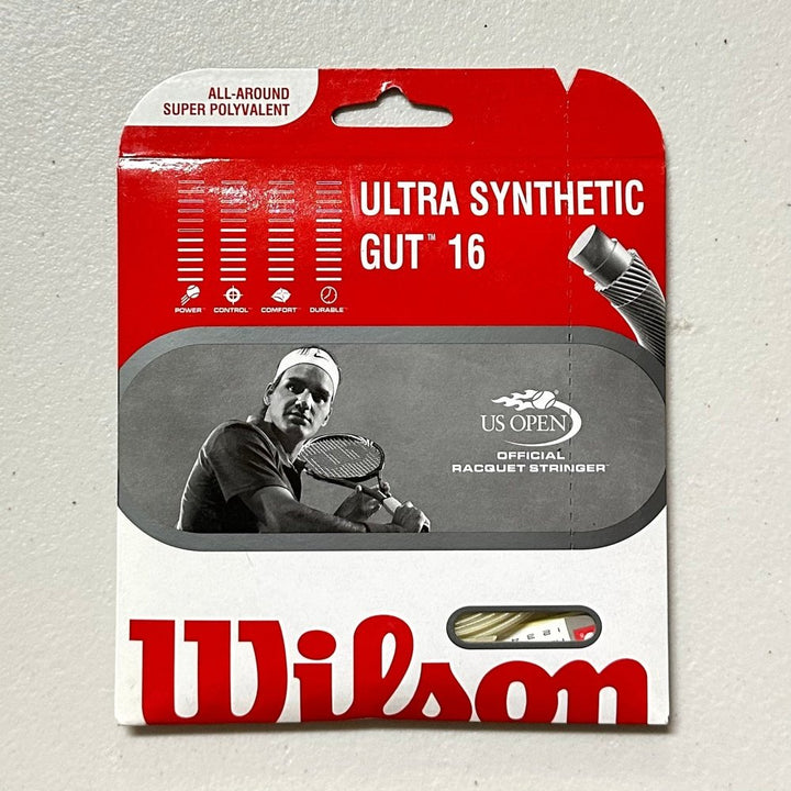 WILSON ULTRA SYNTHETIC GUT 16 Tennis String/ EXTREME OCTANE 16 Tennis String